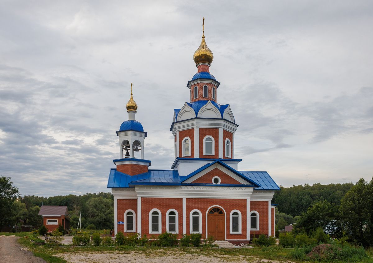 фасады. Церковь иконы Божией Матери "Знамение", Лопатино (Тарусский район, Калужская область)