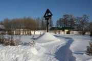 Церковь Покрова Пресвятой Богородицы (старая), Вид на церковное место с юга.<br>, Таширово, Наро-Фоминский городской округ, Московская область