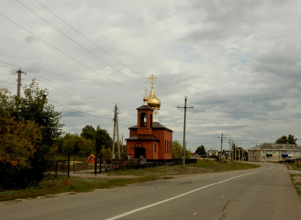 Рамено. Церковь Спаса Нерукотворного Образа. , панорама села Рамено