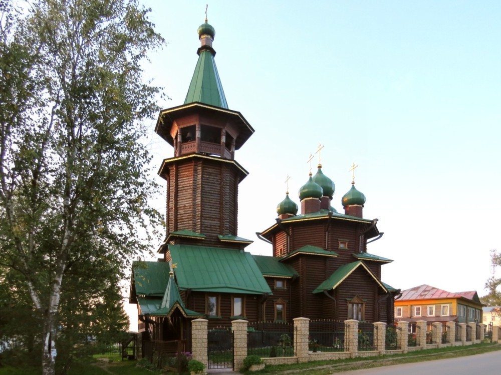 Мякса. Ново-Леушинский Иоанно-Предтеченский монастырь. фасады