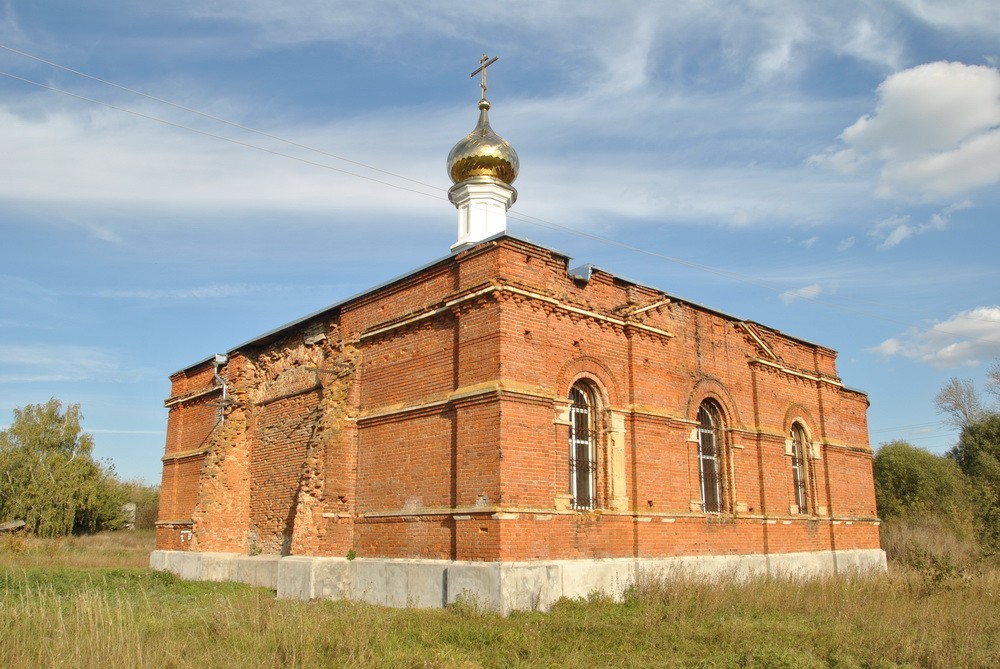 Церковь Покрова Пресвятой Богородицы, Барановка (Кимовский район, Тульская область). фасады