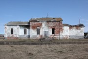 Церковь Преображения Господня, Южный фасад (пристрой к апсиде - бывшая кинобудка)<br>, Падерино, Далматовский район, Курганская область