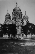 Церковь Покрова Пресвятой Богородицы (старая), Тиражная почтовая фотооткрытка 1910-х годов<br>, Ейск, Ейский район, Краснодарский край