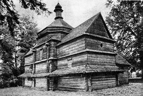 Церковь Успения Пресвятой Богородицы, Нагорянка (Чортковский район, Украина, Тернопольская область). архивная фотография, Памятники градостроительства и архитектуры Украинской ССР