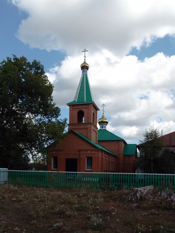 Большое Тябердино. Церковь Троицы Живоначальной (новая). фасады