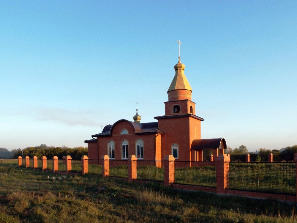 Бюрганы. Церковь Казанской иконы Божией Матери. фасады