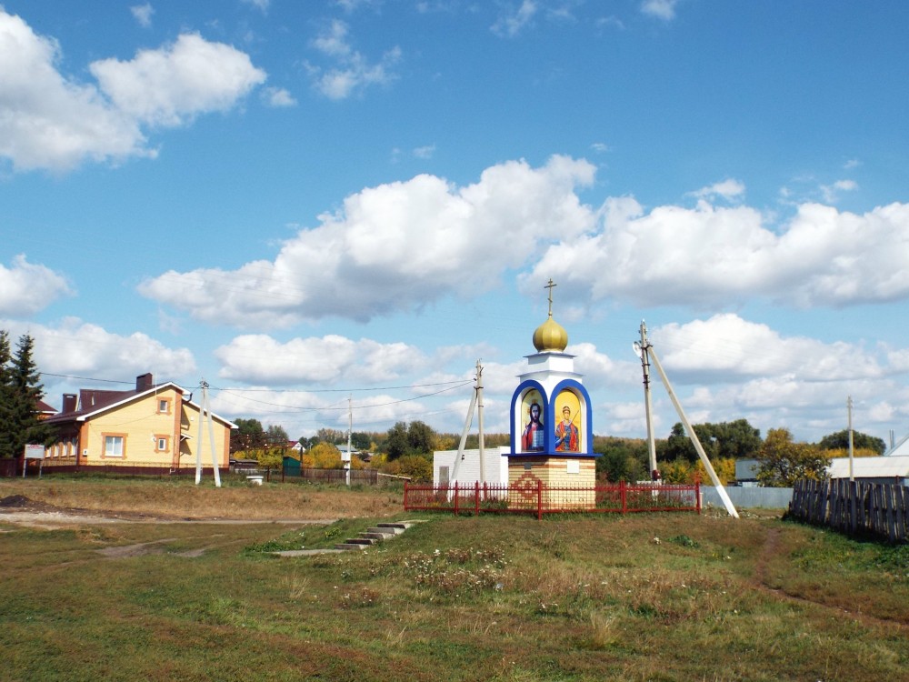 Димитрия Солунского, часовенный столб, Чувашское Шаймурзино (Дрожжановский район, Республика Татарстан). фасады