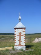 Часовенный столб, Часовня-столб наверху, на краю обрыва.<br>, Большое Фролово, Буинский район, Республика Татарстан