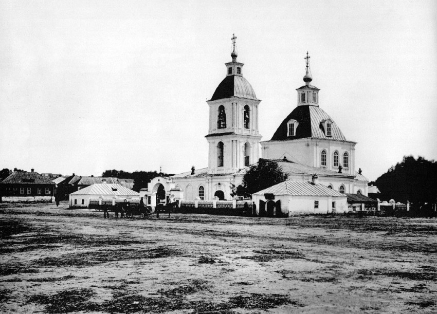 Сердобск. Собор Михаила Архангела (старый). архивная фотография, Собор Михаила Архангела в Сердобске, 1890-е годы