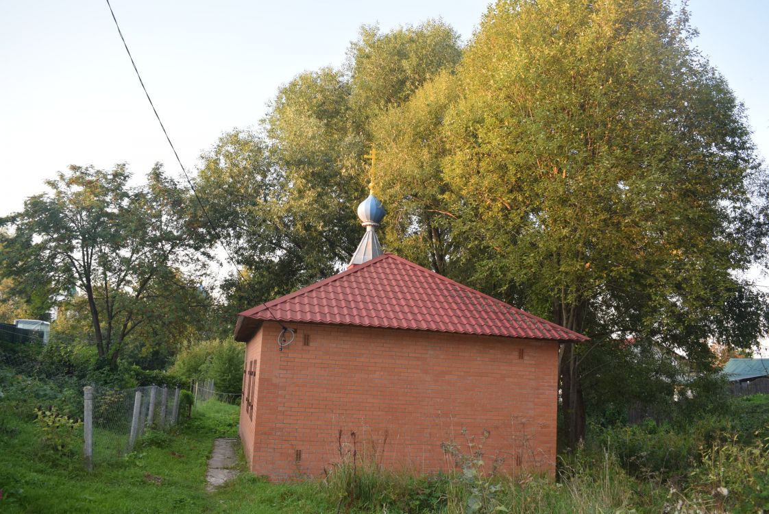 Оболенское. Часовня Николая Чудотворца. фасады, вид с южной стороны