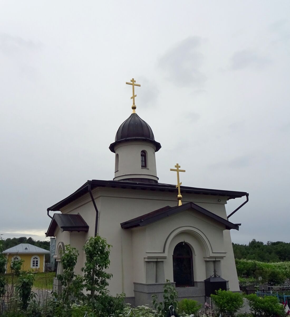 Церковь Георгия Победоносца, Городец (Лужский район, Ленинградская область). фасады, Церковь Георгия Победоносца.