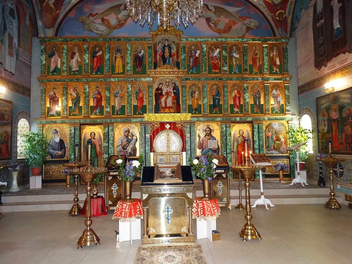интерьер и убранство. Церковь Благовещения Пресвятой Богородицы, Новотроицк (Новотроицк, город, Оренбургская область)