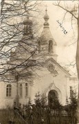 Церковь Преображения Господня, Фотооткрытка 1916 г. <br>, Юрбаркас, Таурагский уезд, Литва