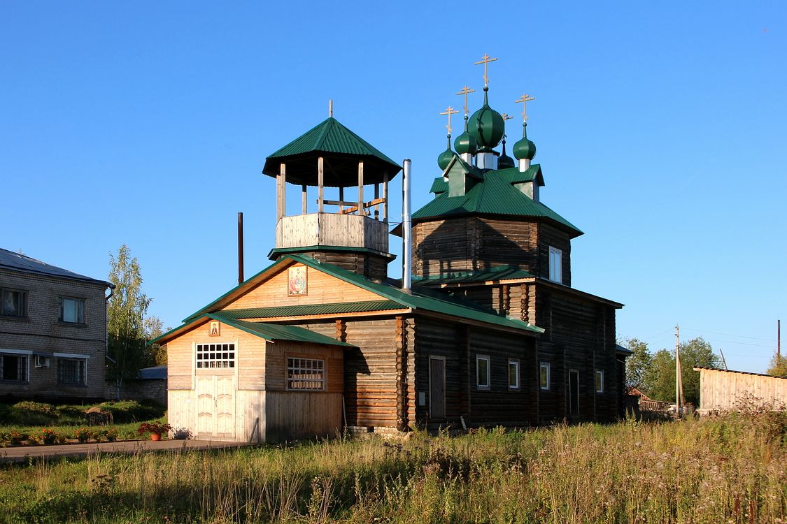 Антропово. Церковь Геннадия Костромского и Любимоградского (новая). фасады