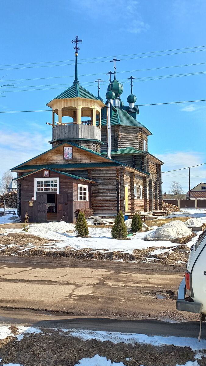 Церковь Геннадия Костромского и Любимоградского (новая), Антропово (Антроповский район, Костромская область). фасады