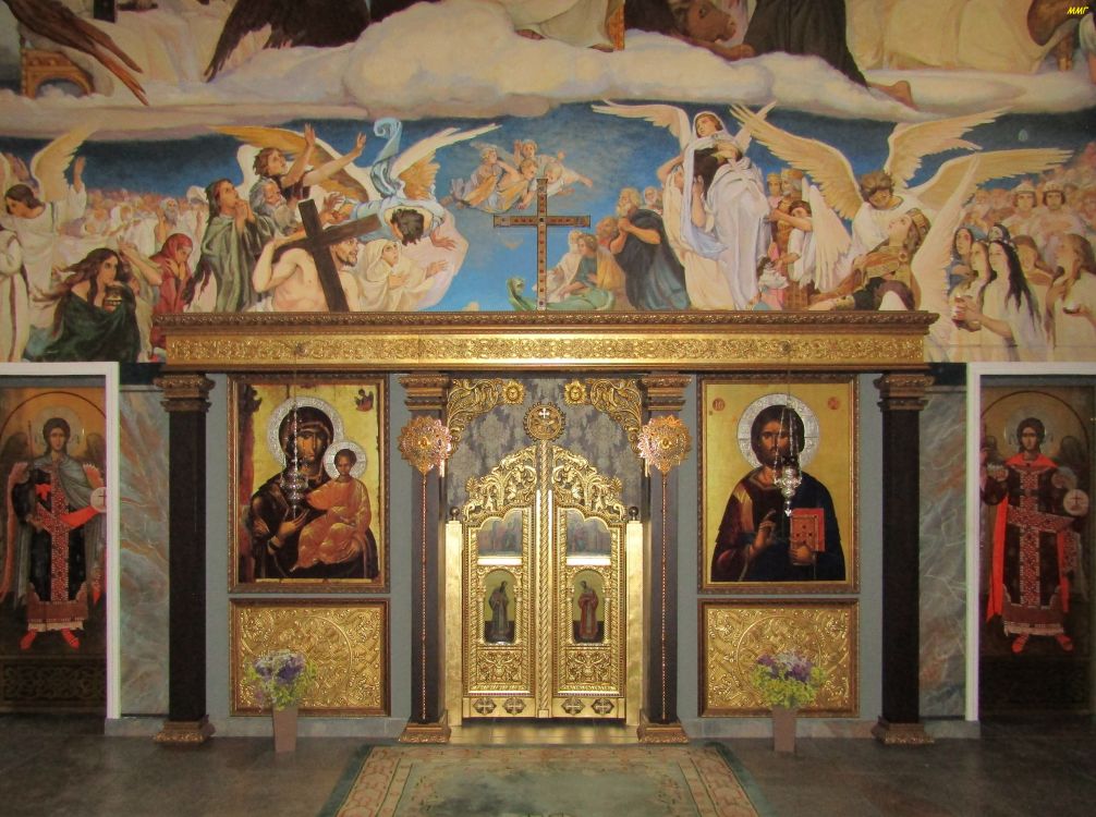 Иверский женский монастырь. Церковь Иверской иконы Божией Матери, Орск (Орск, город, Оренбургская область). интерьер и убранство, Иконостас.