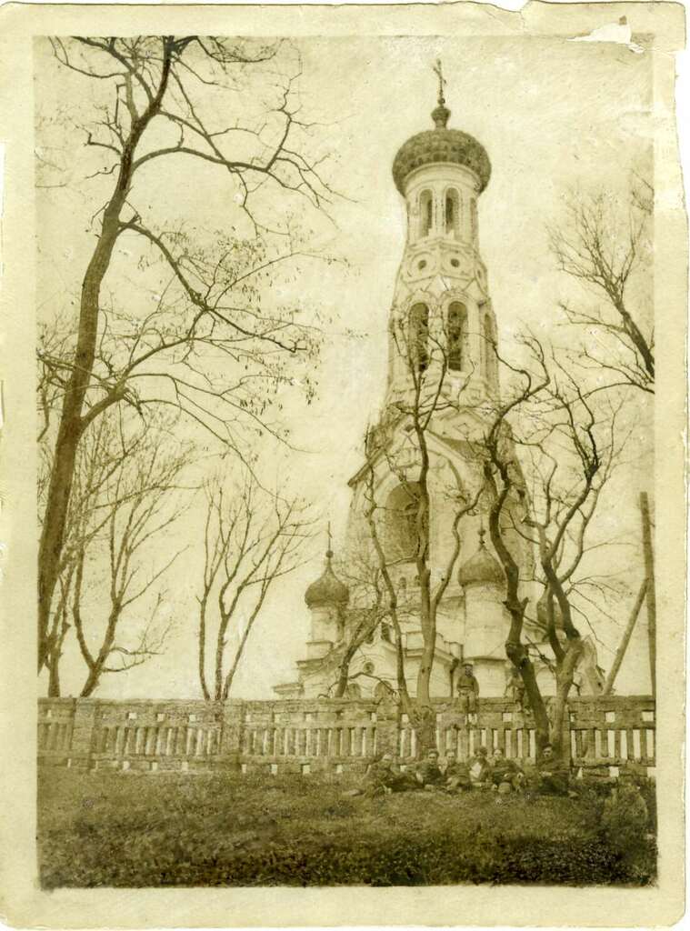 Собор Казанской иконы Божией Матери (старый), Ставрополь (Ставрополь, город, Ставропольский край). архивная фотография, Колокольня. Начало ХХ в.