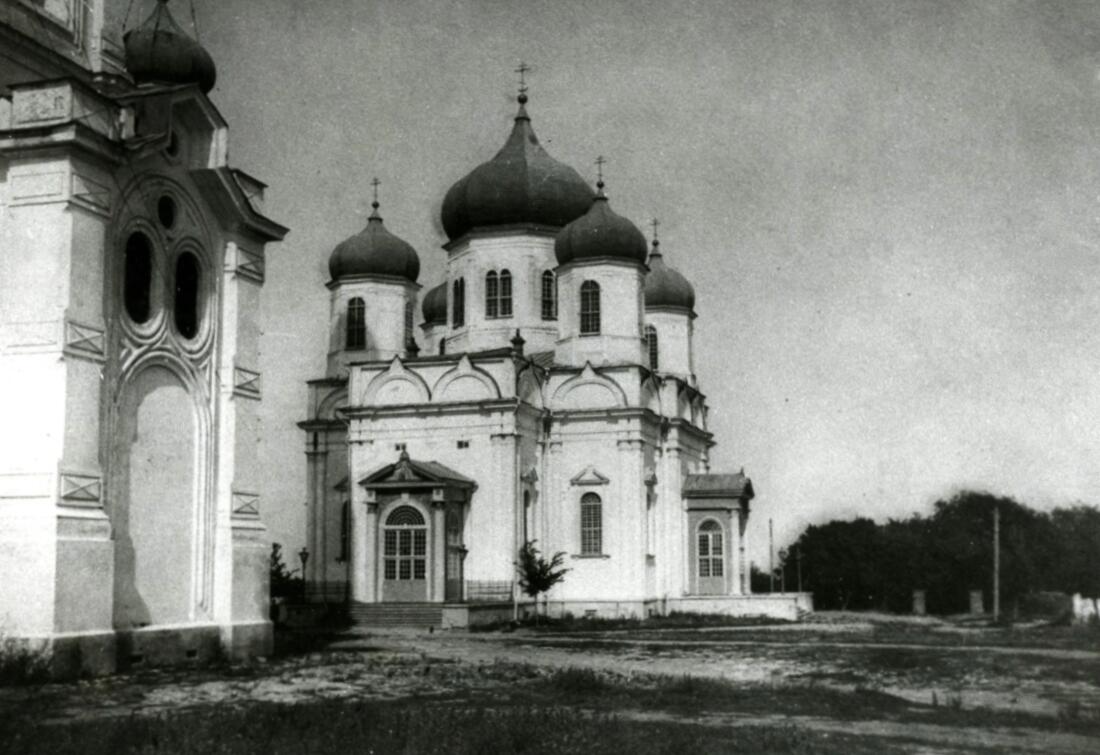 Собор Казанской иконы Божией Матери (старый), Ставрополь (Ставрополь, город, Ставропольский край). архивная фотография, Фотография нач. ХХ века. С сайта: Pastvu.com