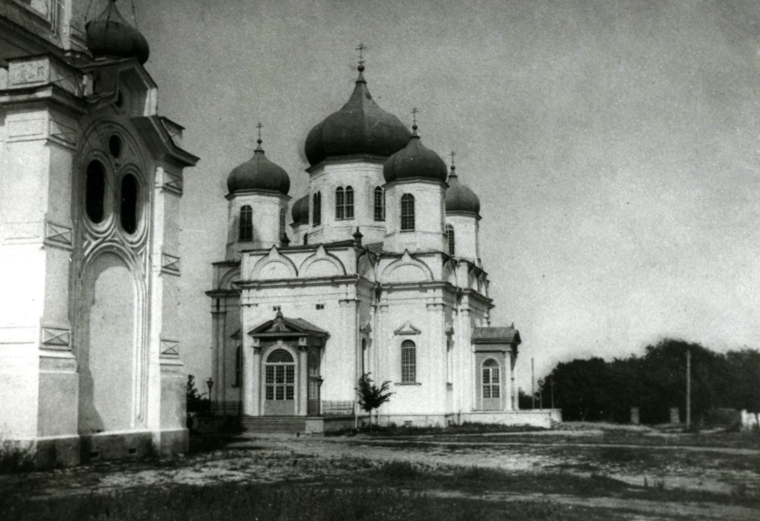 Собор Казанской иконы Божией Матери (старый), Ставрополь (Ставрополь, город, Ставропольский край). архивная фотография, Фотография нач. ХХ века. С сайта: Pastvu.com
