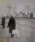 Церковь Николая Чудотворца, Вид церкви и колокольни в 1963 г.<br>, Смолигов, Луцкий район, Украина, Волынская область