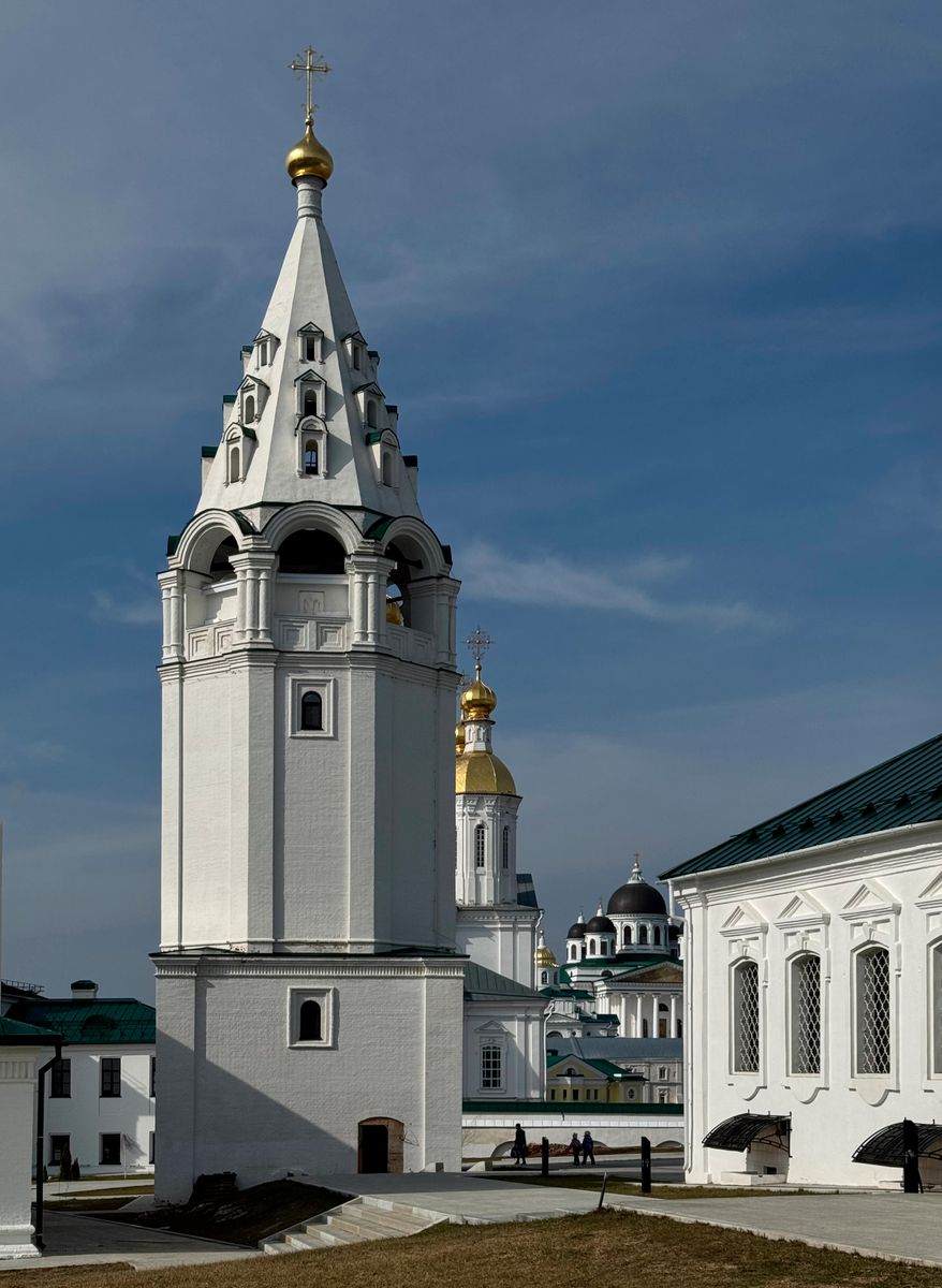 Вид с востока, фасады. Спасо-Преображенский монастырь. Колокольня, Арзамас (Арзамасский район и г. Арзамас, Нижегородская область)