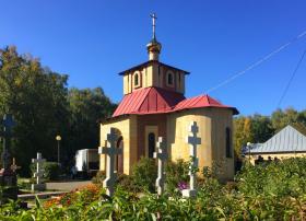Ставрополь. Церковь Игнатия, епископа Ставропольского (Брянчанинова) на Игнатьевском кладбище