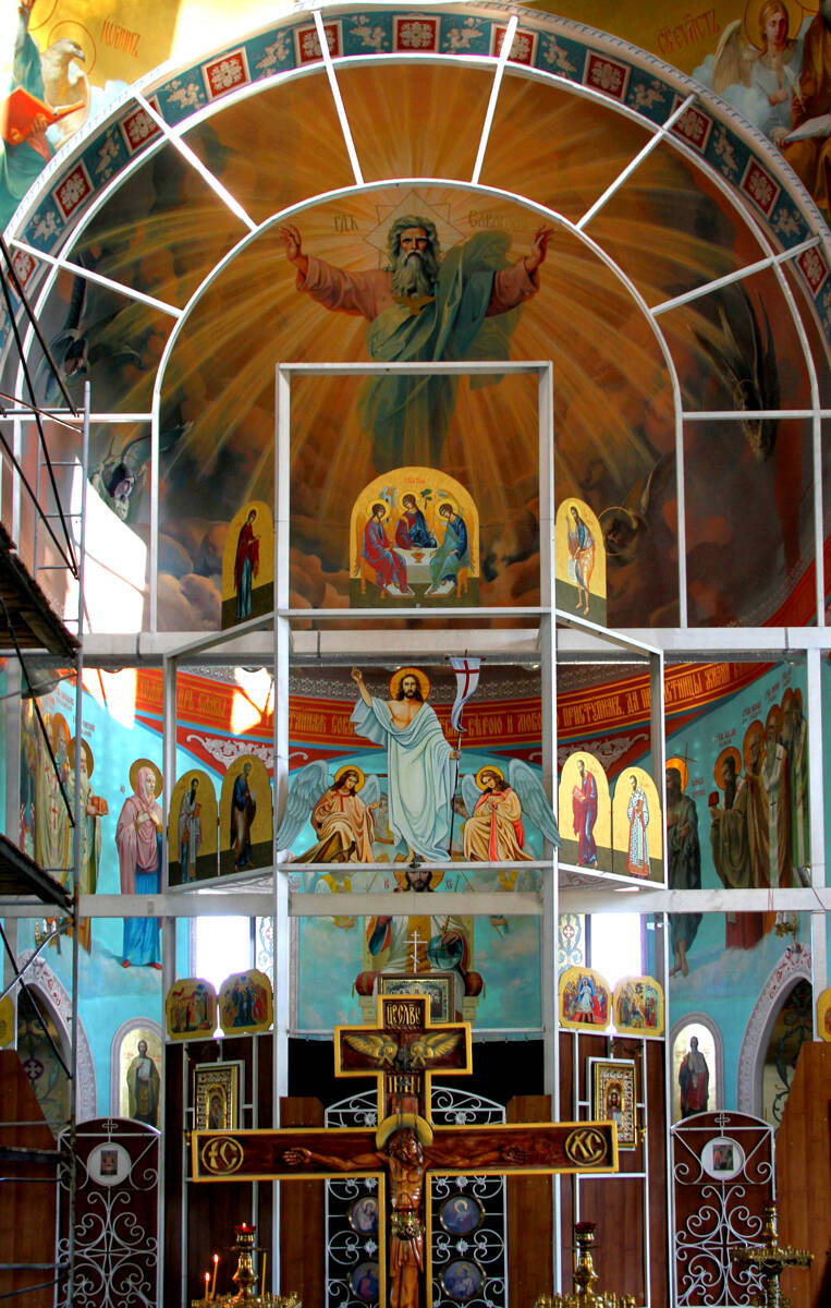 Церковь Ксении Петербургской, Ставрополь (Ставрополь, город, Ставропольский край). интерьер и убранство