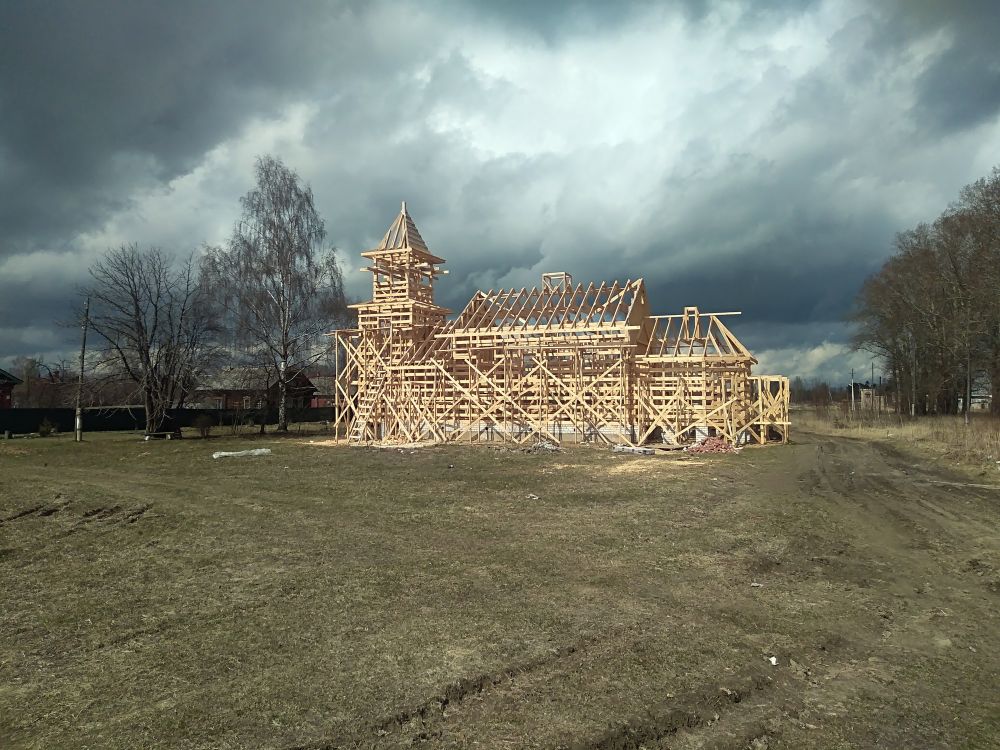 Юрьевец. Церковь Троицы Живоначальной (строящаяся). дополнительная информация