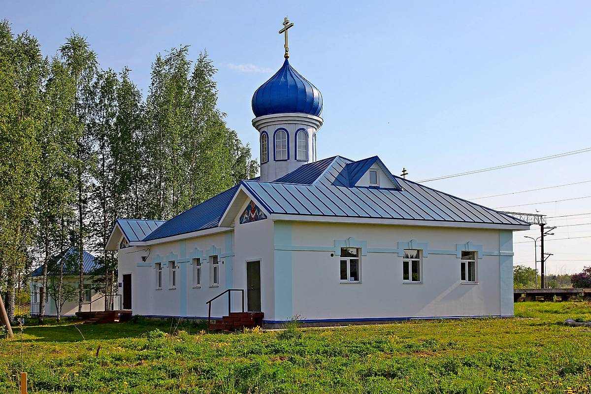 фасады. Церковь Боголюбской иконы Божией Матери, Дивенский (Гатчинский район, Ленинградская область)