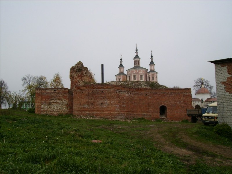 Свенский Успенский монастырь. Церковь Антония и Феодосия Печерских (старая), Супонево (Брянский район, Брянская область). фасады
