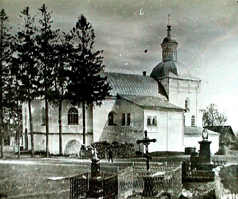 Свенский Успенский монастырь. Церковь Антония и Феодосия Печерских (старая), Супонево (Брянский район, Брянская область). архивная фотография, фото из архива Свенского монастыря. с сайта http://www.nsad.ru/articles/odinnadcataya-zapoved