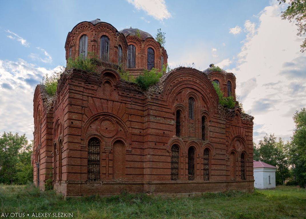 Неизвестная церковь, Переволочное (Калачеевский район, Воронежская область). фасады