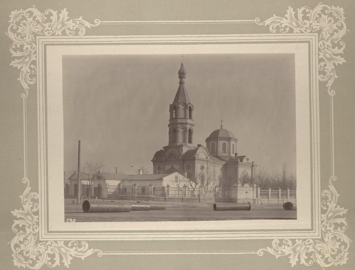 Фото В.Д. Машукова из собрания ГИМ (с сайта  goscatalog.ru)№ 54632599), архивная фотография. Церковь Входа Господня в Иерусалим, Одесса (Одесский район, Украина, Одесская область)