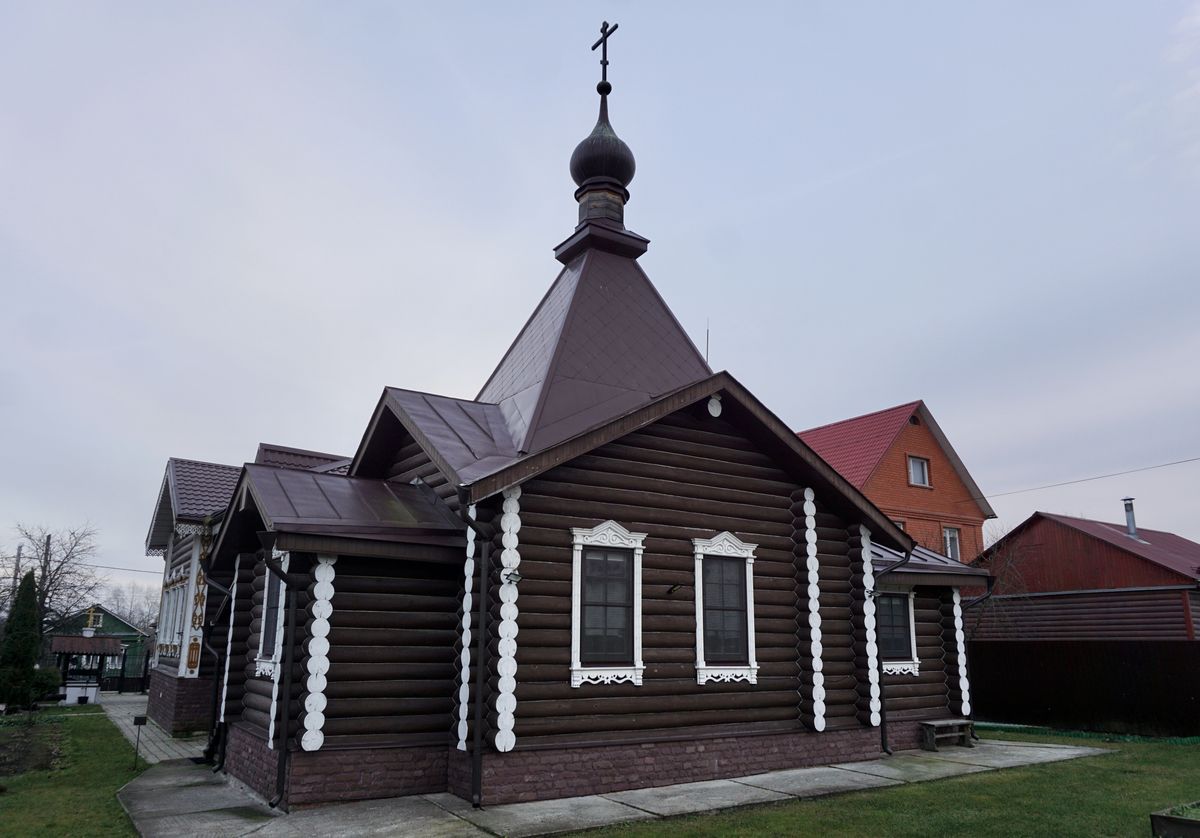 фасады. Церковь Иверской иконы Божией Матери при доме-музее Афанасия Ковровского, Петушки (Петушинский район, Владимирская область)