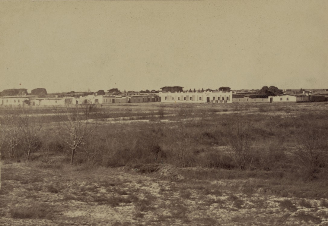 Янги-Чиназ (Русский Чиназ). Церковь Александра Невского. архивная фотография, Православная Церковь в укреплении Чиназ