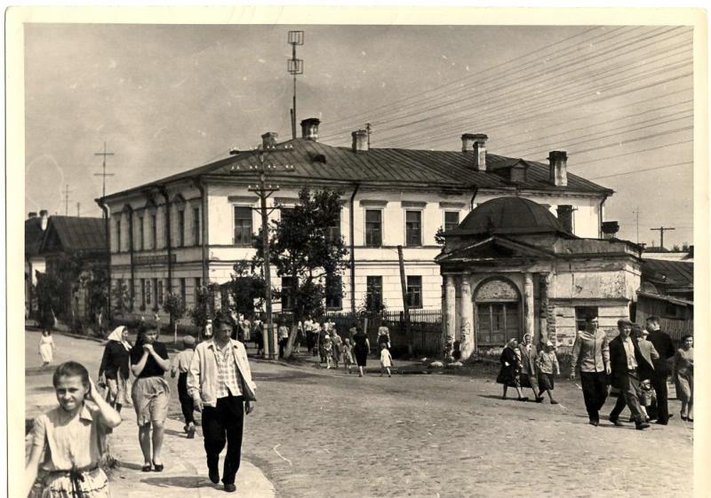 Новая Ладога. Неизвестная часовня. архивная фотография, Фотография 1960-х гг. Новоладожский историко-краеведческий музей, № по ГИК (КП) НЛМ КП-1873, инв. №Ф-647