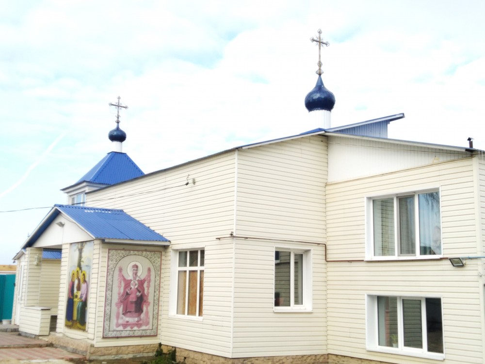 Посёлки. Церковь Димитрия Солунского (ИПЦ). фасады