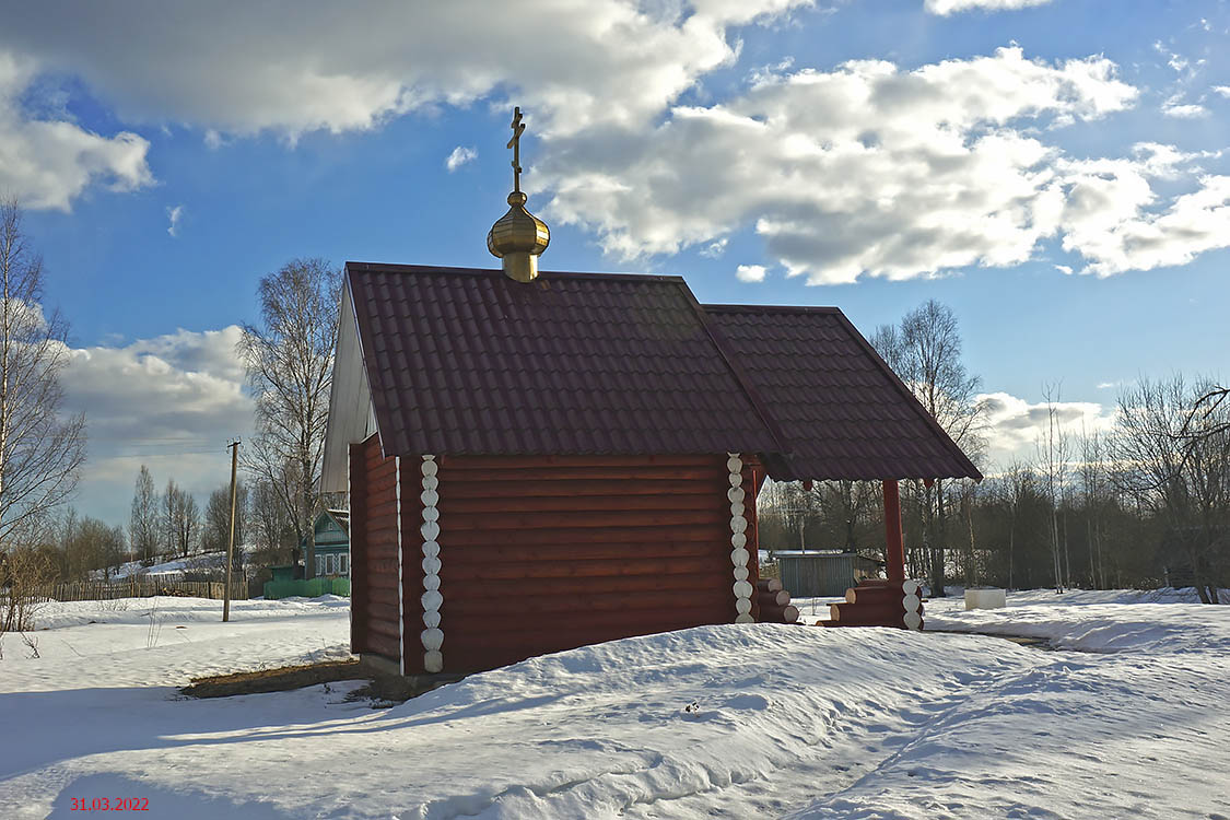 Часовня Илии Пророка, Мокрый Остров (Крестецкий район, Новгородская область). фасады