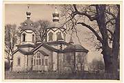 Церковь Воздвижения Креста Господня, Фото 1941 г. с аукциона e-bay.de, Овлочин, Турийский район, Украина, Волынская область