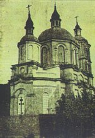 Собор Покрова Пресвятой Богородицы, Брэила (Брэила, Румыния). архивная фотография, Тиражная почтовая открытка 1910-х годов