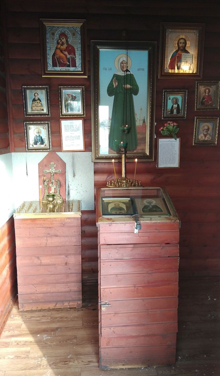 интерьер и убранство. Часовня Матроны Московской, Мытищи (Мытищинский городской округ и гг. Долгопрудный, Лобня, Московская область)