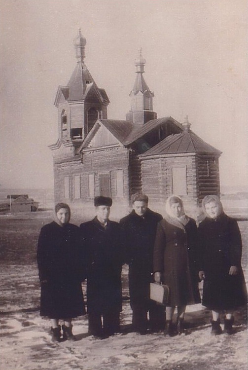 Грязнушинский. Церковь Илии Пророка. архивная фотография, Фото советского периода из фондов Кизильского историко-краеведческого музея