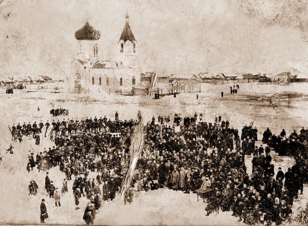 Церковь Симеона и Анны, Кизильское (Кизильский район, Челябинская область). архивная фотография, Дореволюционное фото с официального сайта администрации Кизильского района