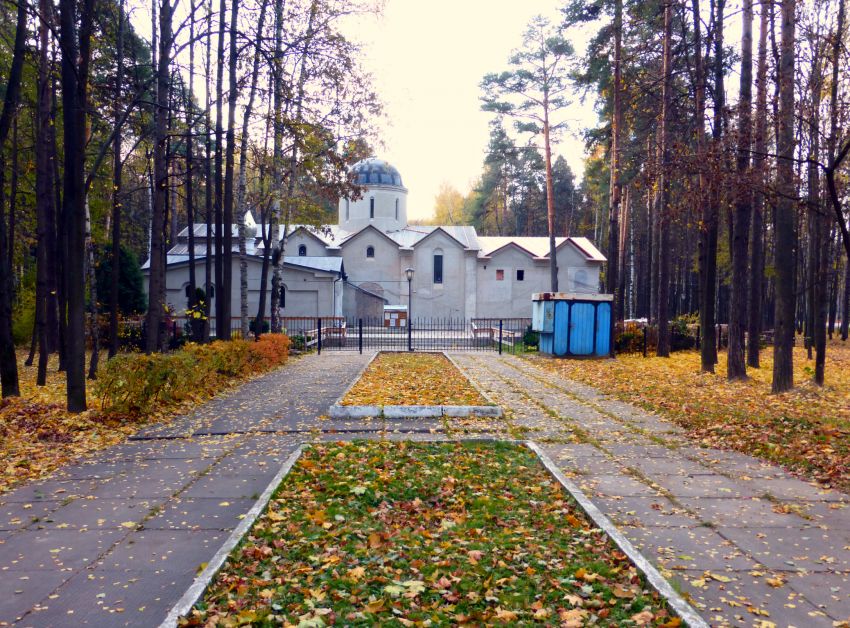 Церковь Владимира, митрополита Киевского в Болшеве (новая), Королёв (Пушкинский район и гг. Ивантеевка, Королёв, Московская область). документальные фотографии, Северная сторона