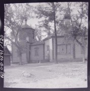 Церковь Николая Чудотворца (старая), Фото советского периода (негатив из фондов Государственного научно-исследовательского музея архитектуры имени А.В. Щусева). Автор В.Е. Хаславская<br>, Карабаш, Карабаш, город, Челябинская область