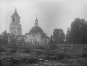 Церковь Троицы Живоначальной, Фото 1935 года из фондов Красноярского краевого краеведческого музея. Автор Вениамин Константинович Воробьёв<br>, Атаманово, Сухобузимский район, Красноярский край