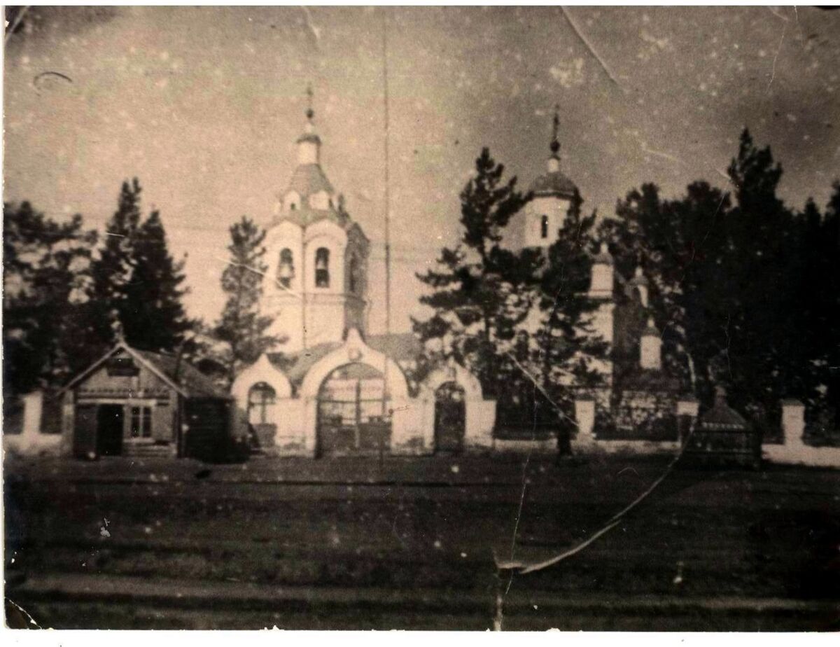 Церковь Введения во храм Пресвятой Богородицы, Балахта (Балахтинский район, Красноярский край). архивная фотография, Фото не позже 1916г. из https://vk.com/wall-220690938_228