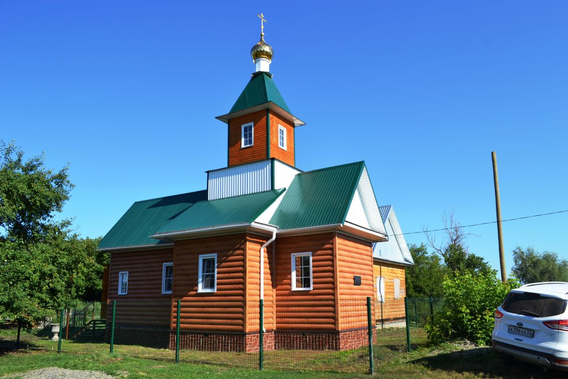 Церковь Илии Пророка, Курья (Кытмановский район, Алтайский край). фасады, Храм построен