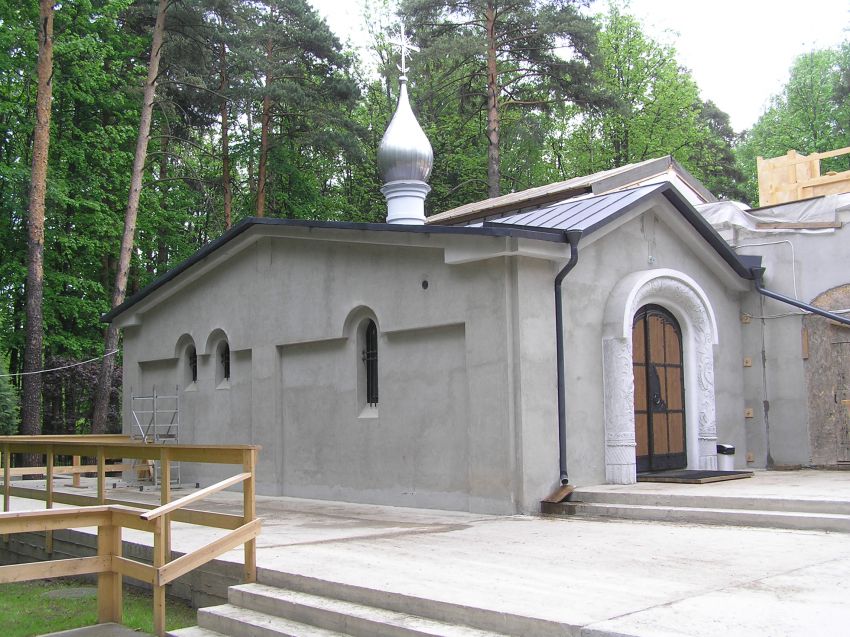 Крестильная церковь Сергия Радонежского, Королёв (Пушкинский район и гг. Ивантеевка, Королёв, Московская область). фасады