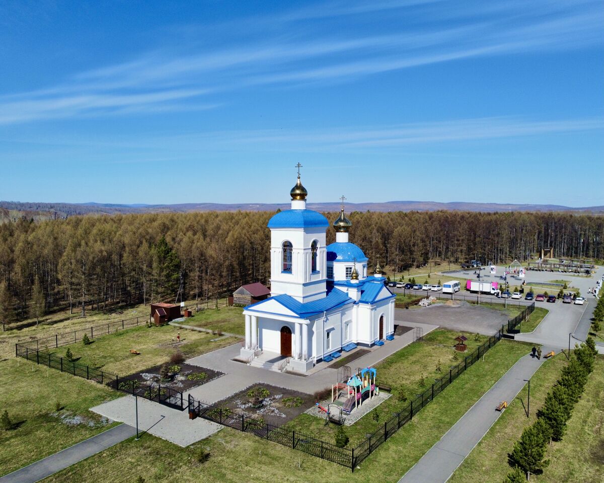 Балахта. Церковь Успения Пресвятой Богородицы (новая). дополнительная информация, Вся территория храма